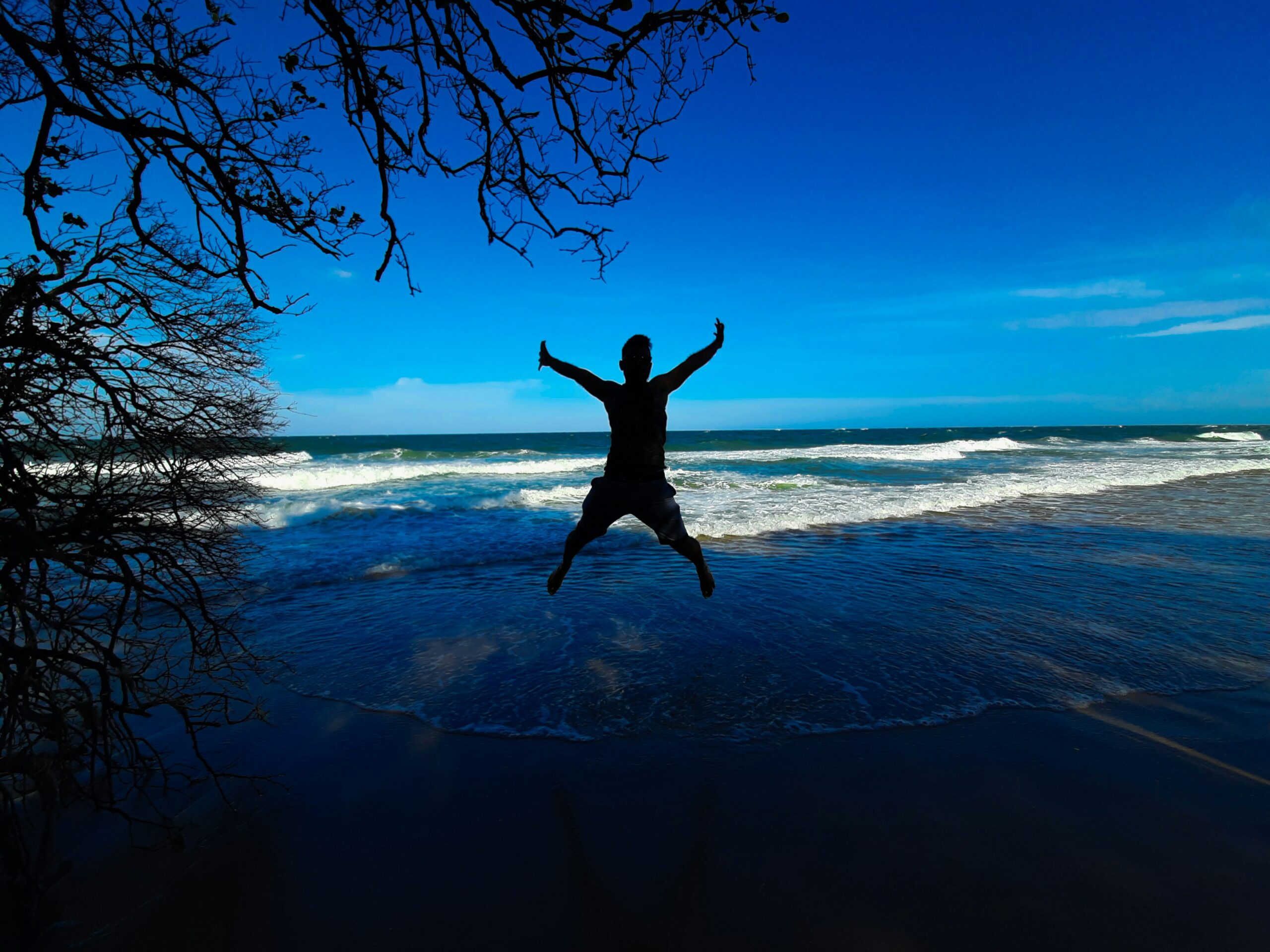 feeling happy and free